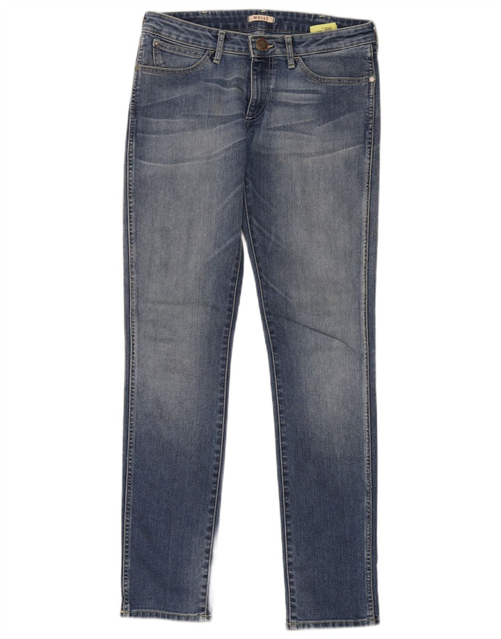 Damskie jeansy Wrangler Molly Slim W29 L32 Niebieskie bawełniane
