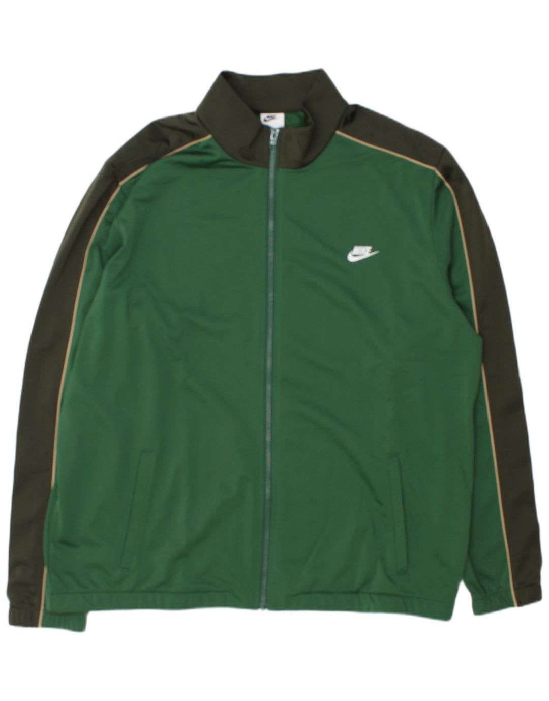 Męska kurtka dresowa Nike 2XL w kolorze zielonym