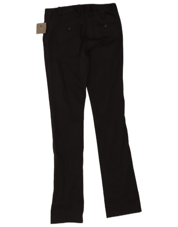 Spodnie damskie Zara Slim Chino EU 36 XS W26 L33 Czarna bawełna