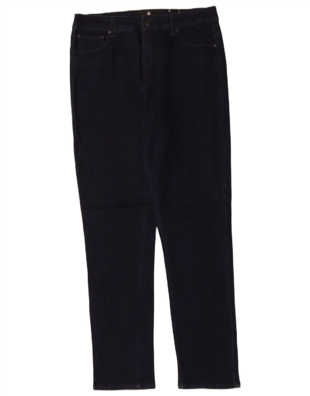 Damskie jeansy slim JIGSAW UK 14 Large W32 L31 Granatowe