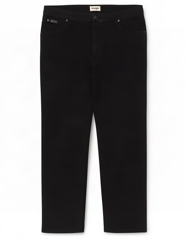 Spodnie męskie Wrangler Texas Straight Casual W38 L30 Granatowa bawełna