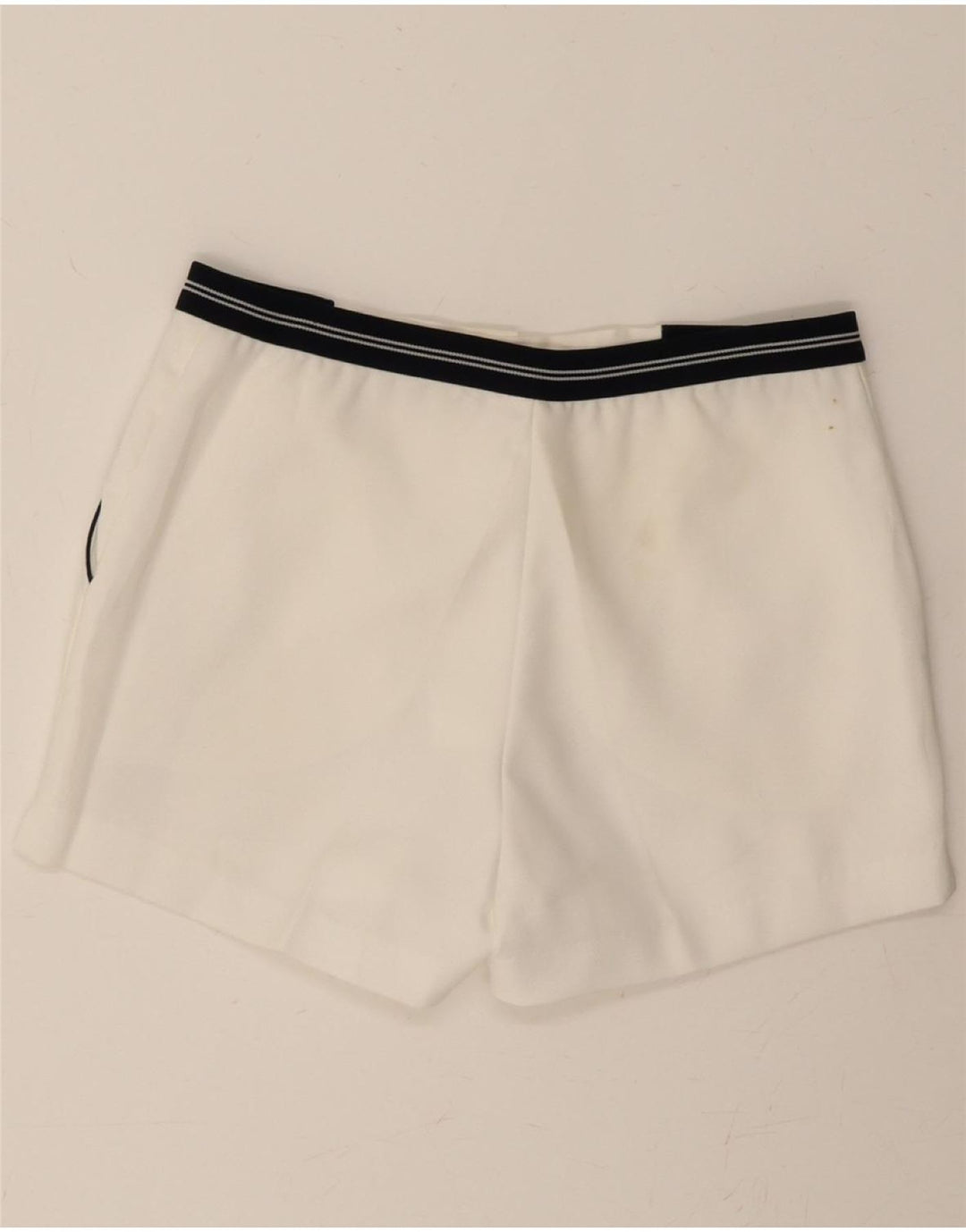 CAMPAGNOLO Womens Chino Shorts IT 50 XL W32 White Polyester Vintage Campagnolo and Second-Hand Campagnolo from Messina Hembry 