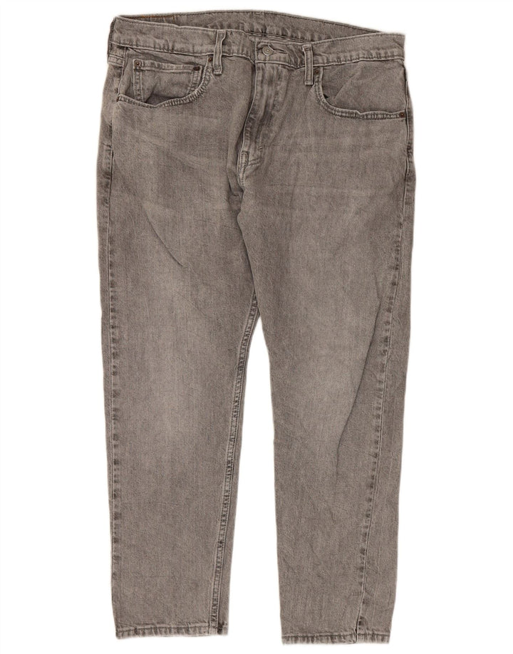 Męskie jeansy Levi's 512 Slim Tapered W36 L29 Szara bawełna
