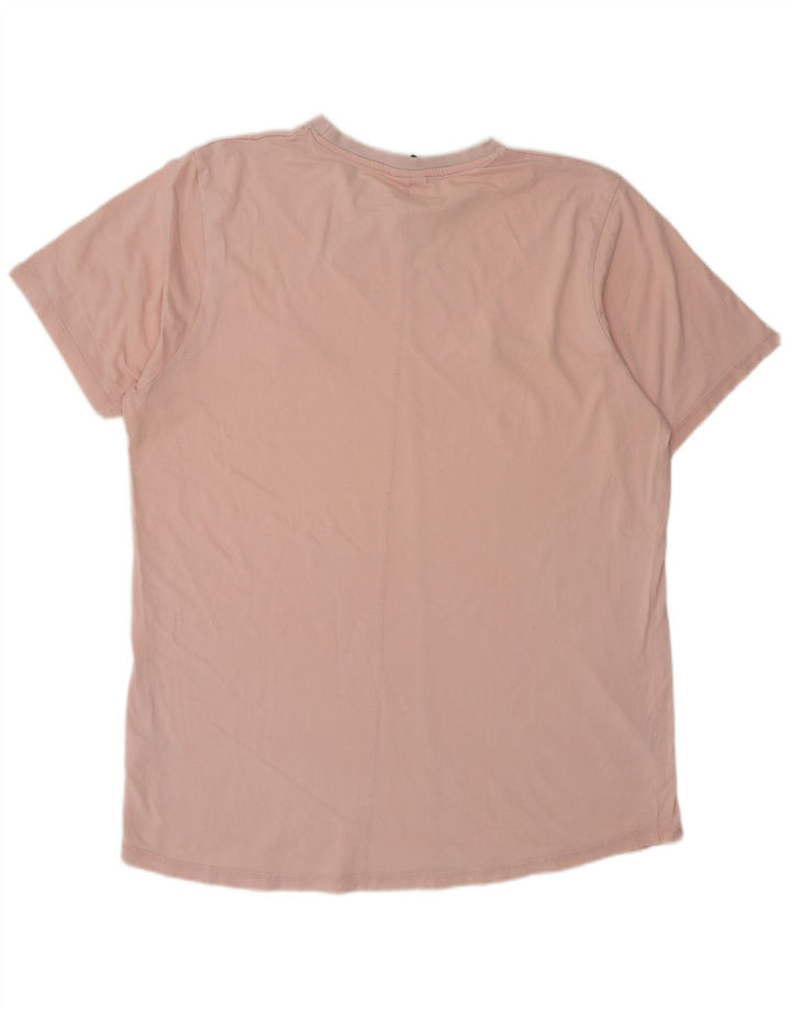 T-shirt męski Ellesse Top XL, różowy, bawełniany
