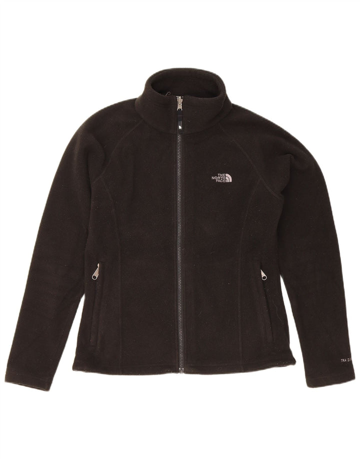 Damska kurtka polarowa The North Face z podszewką UK 10, mała, czarna, z poliestru
