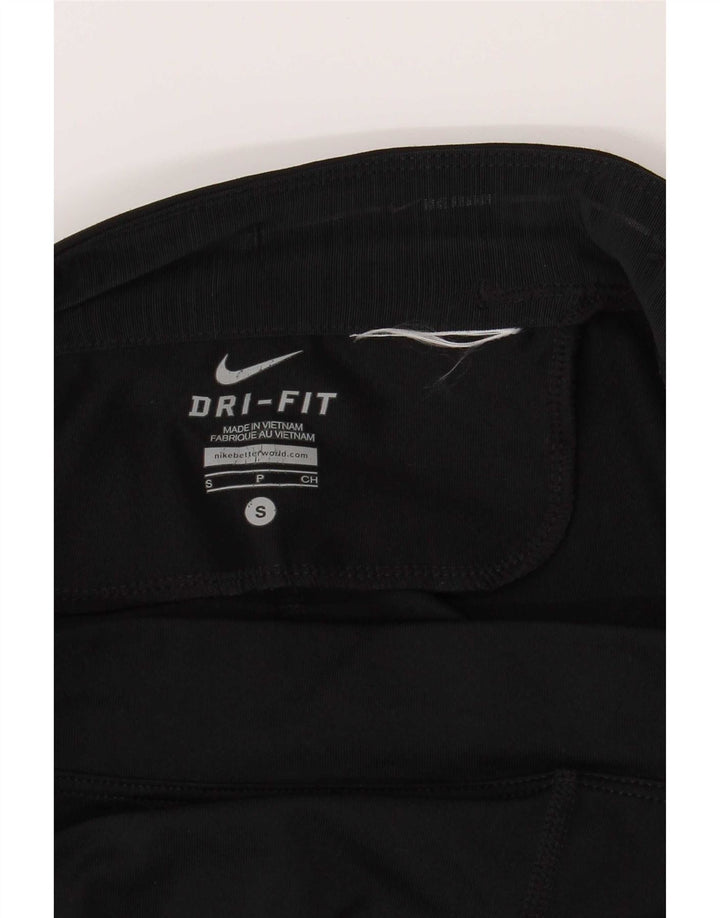 Damskie legginsy Nike Dri Fit UK 10, małe, czarne