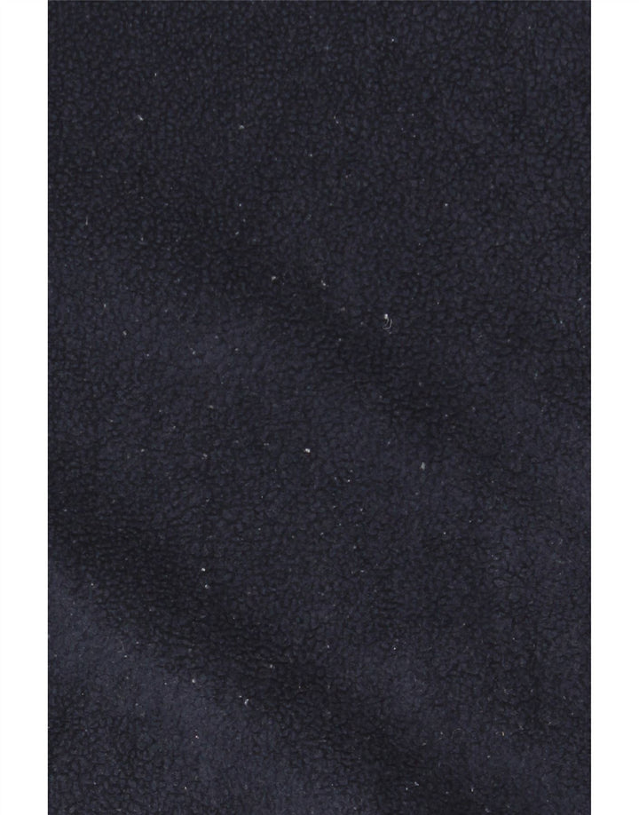 Męski sweter polarowy Kappa z zamkiem błyskawicznym, średni granatowy, poliestrowy sportowy