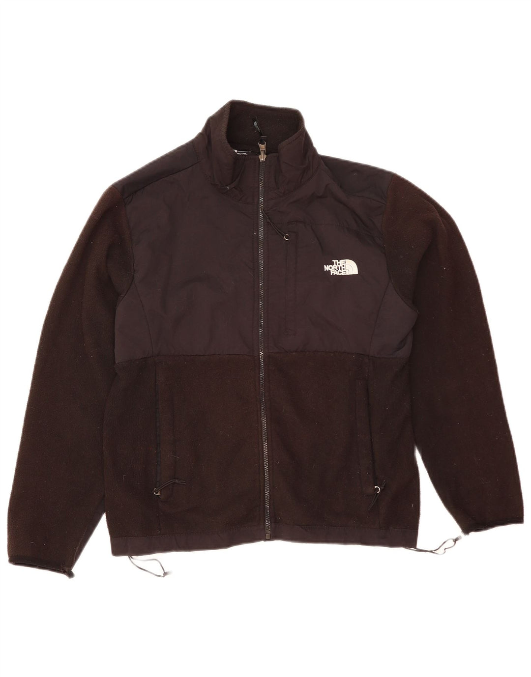 Damska kurtka polarowa oversize The North Face UK 10 w małych czarnych blokach kolorów