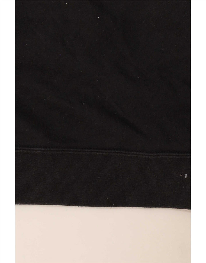 Damska bluza Hurley Oversize Crop Graphic Jumper UK 10 Small Black