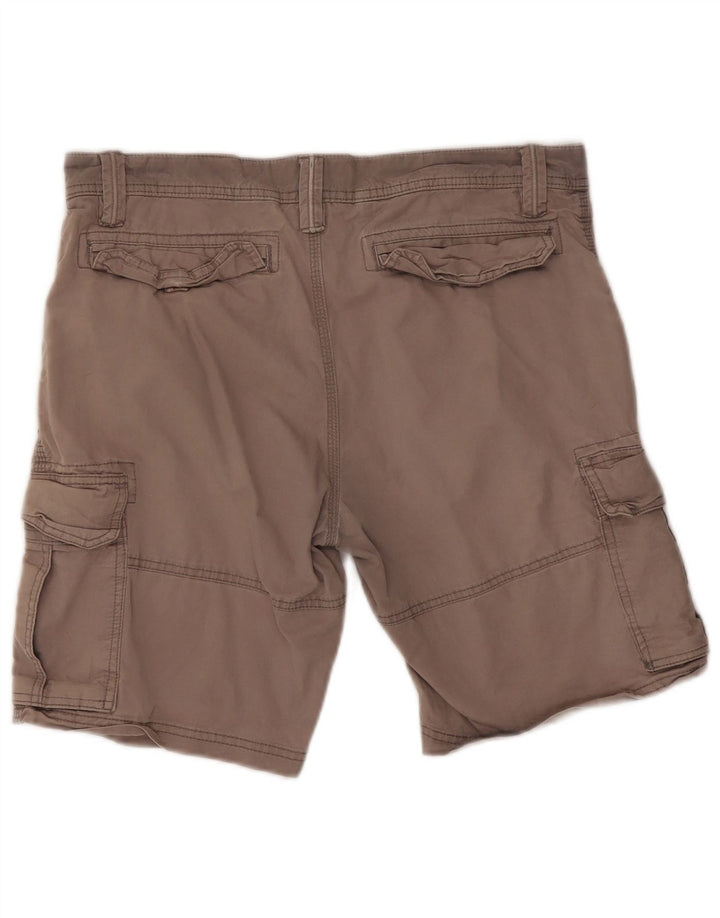 Męskie spodenki cargo Fat Face W34, duże, szare, bawełniane