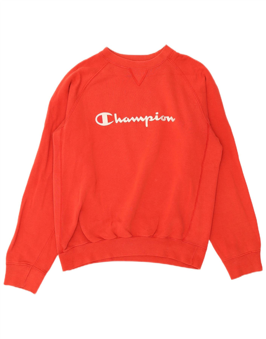 Męski sweter z grafiką Champion XL, pomarańczowy