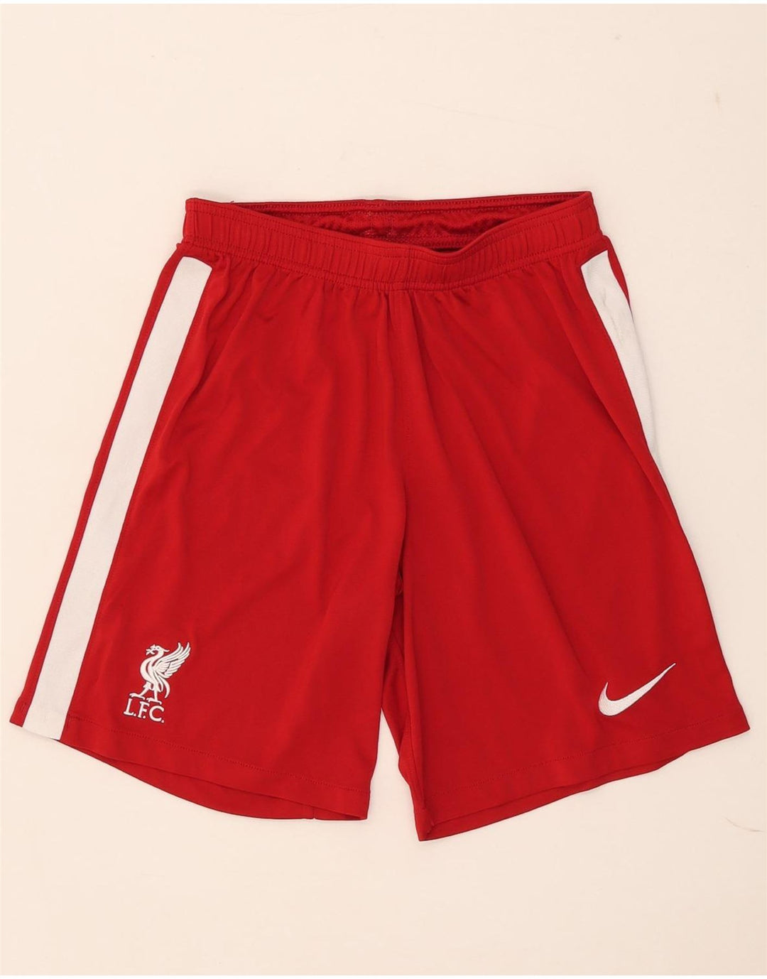Męskie spodenki sportowe Nike Liverpool, poliester w kolorze średniej czerwieni