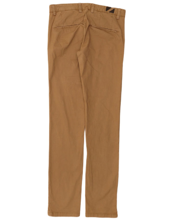 Spodnie męskie Zara Slim Chino EU 38 Small W30 L34 Beżowe