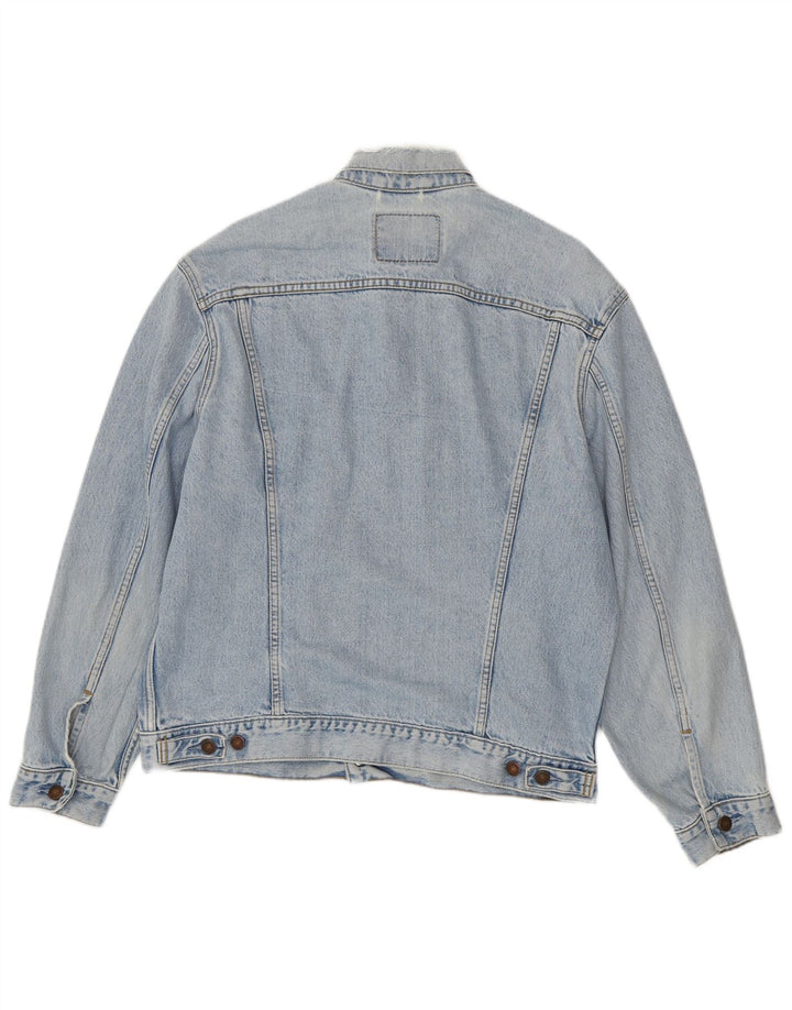 Męska kurtka dżinsowa Levi's UK 40, duża, niebieska, bawełniana