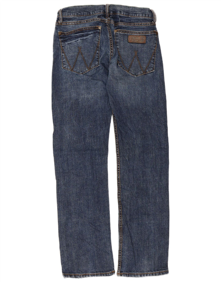 Damskie jeansy Wrangler Retro Slim Straight W28 L30 Niebieskie