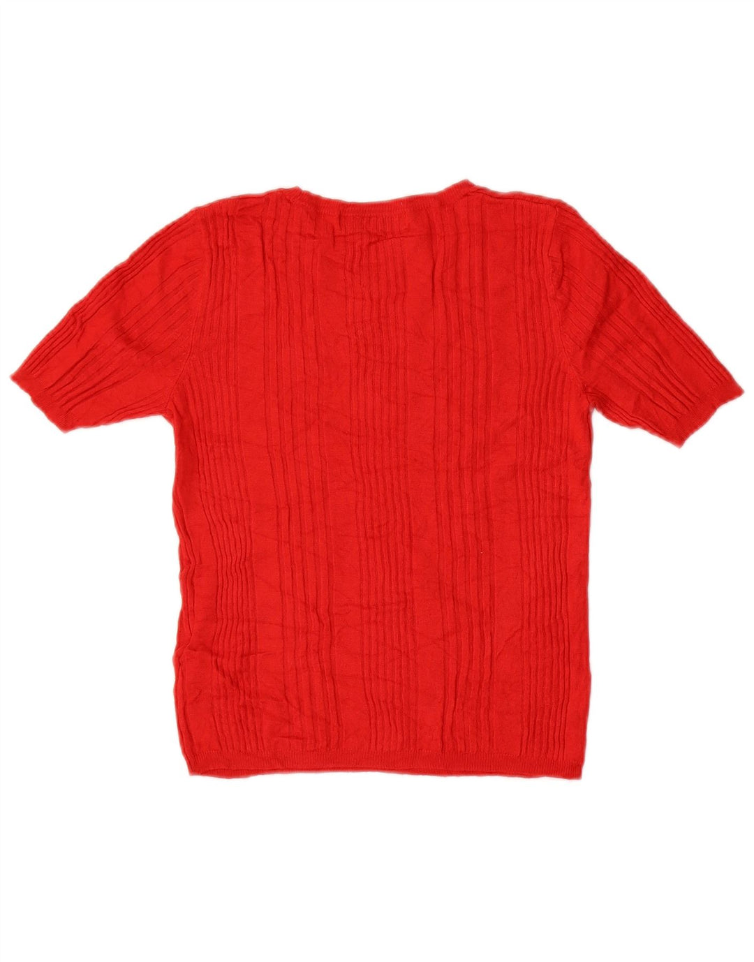 Marks & Spencer Damski sweter z okrągłym dekoltem, UK 10, mały, czerwony