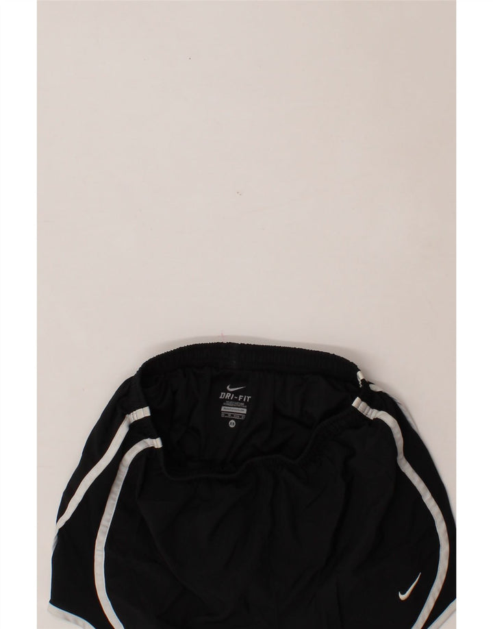 NIKE Womens Dri Fit Sport Shorts UK 4 XS Black Polyester Vintage Nike and Second-Hand Nike from Messina Hembry 
