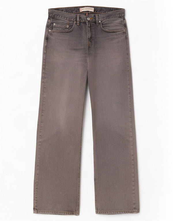Męskie dżinsy Levi's 529 z niską talią W32 L32 Szara bawełna