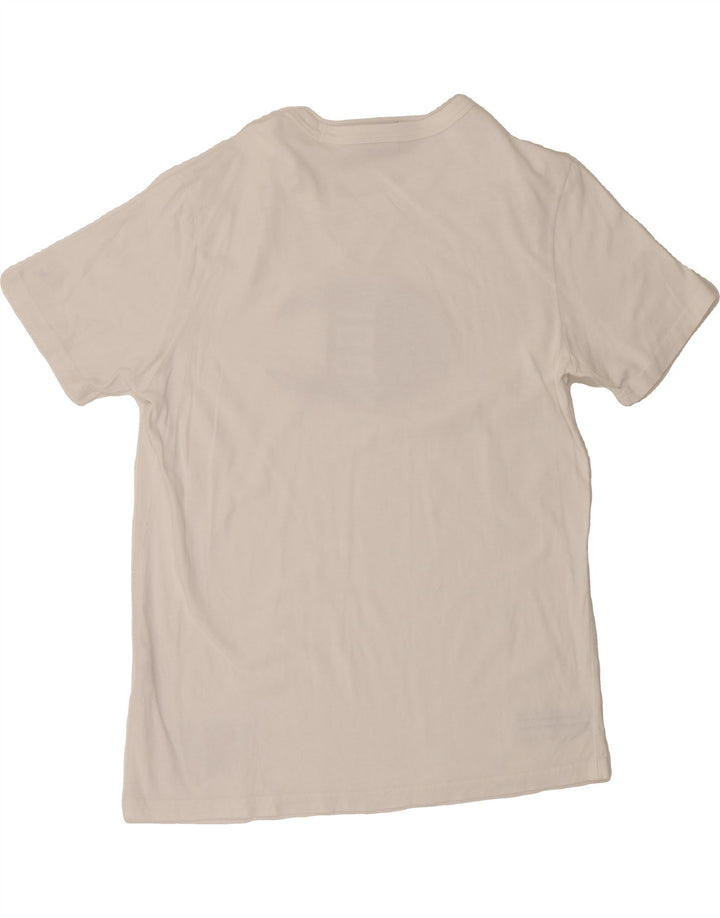 CHAMPION Mens Graphic T-Shirt Top Medium White Cotton Vintage Champion and Second-Hand Champion from Messina Hembry 