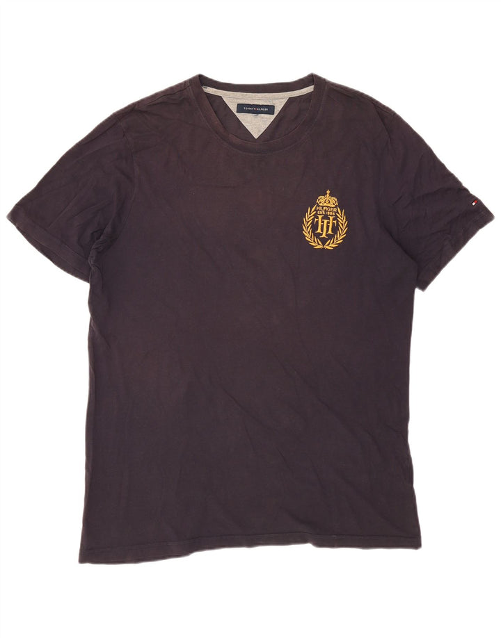 T-shirt męski Tommy Hilfiger, średni czarny