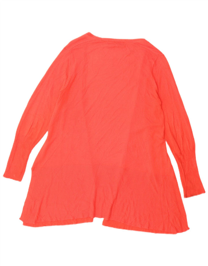 Marks & Spencer Damski sweter rozpinany UK 12, średni czerwony