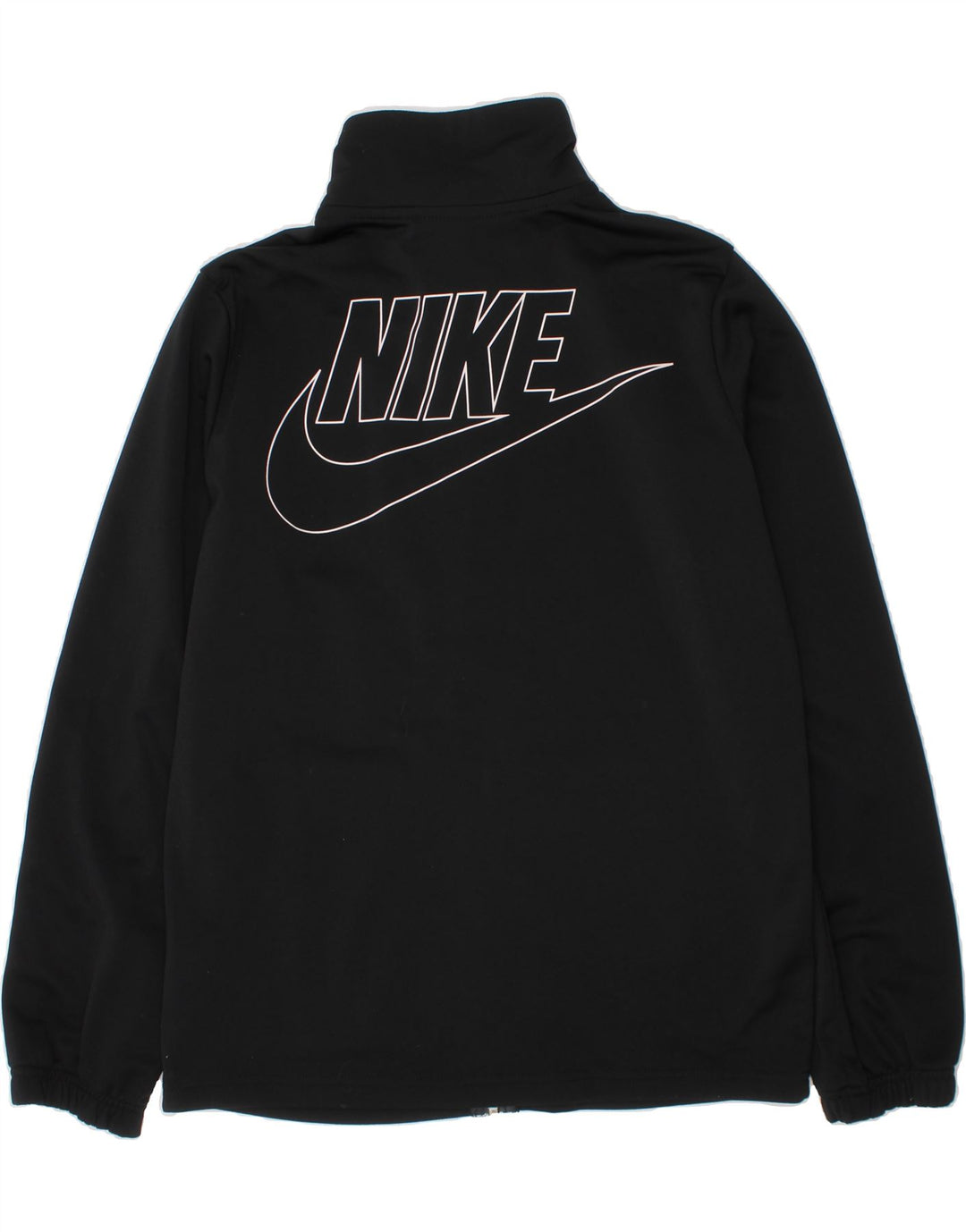 ADIDAS Boys Graphic Tracksuit Top Jacket 12-13 Years Large  Black Vintage Adidas and Second-Hand Adidas from Messina Hembry 