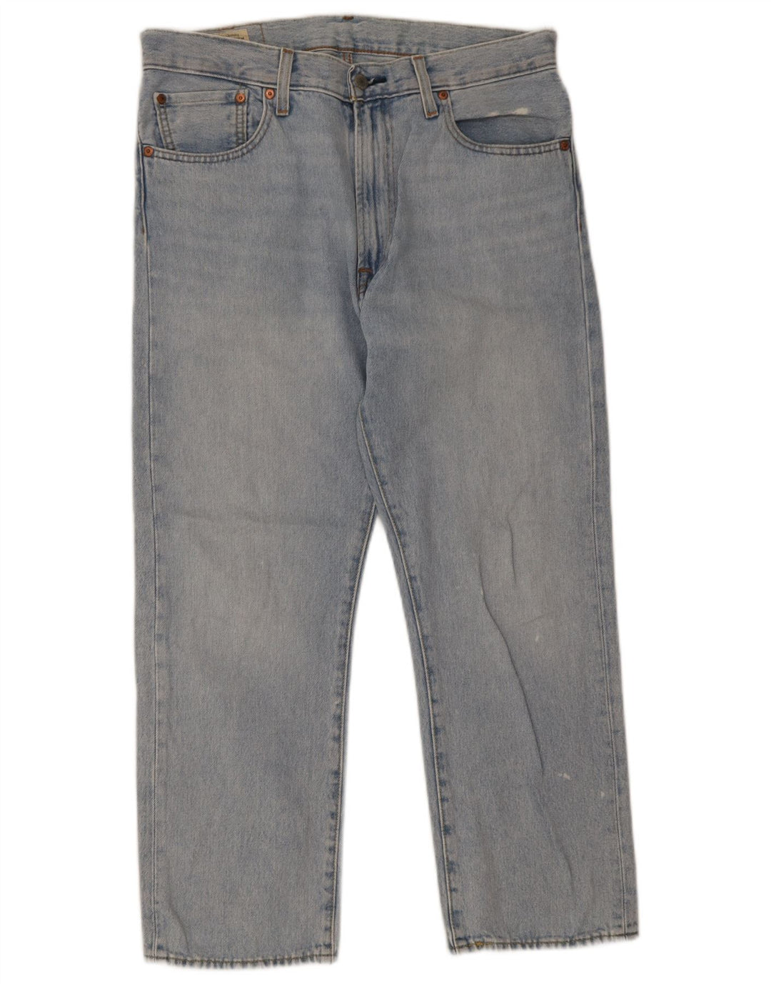Męskie jeansy Levi's 551 Straight W32 L28 Niebieskie bawełniane