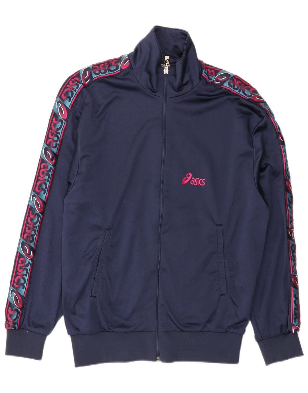 Męska kurtka dresowa Asics Graphic IT 46 Mały granatowy blok kolorów