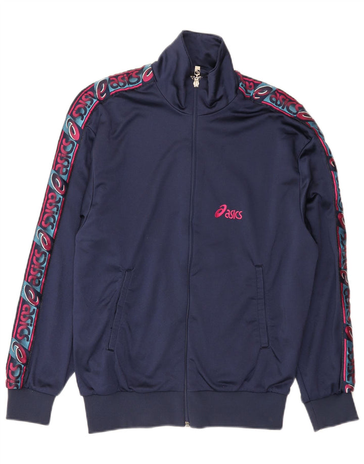 Męska kurtka dresowa Asics Graphic IT 46 Mały granatowy blok kolorów