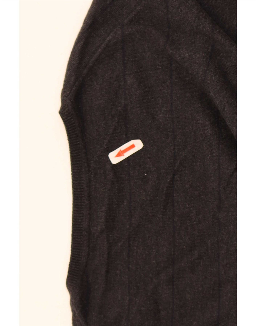 Męski sweter Massimo Dutti z dekoltem w kształcie litery V, 2XL, w czarne paski