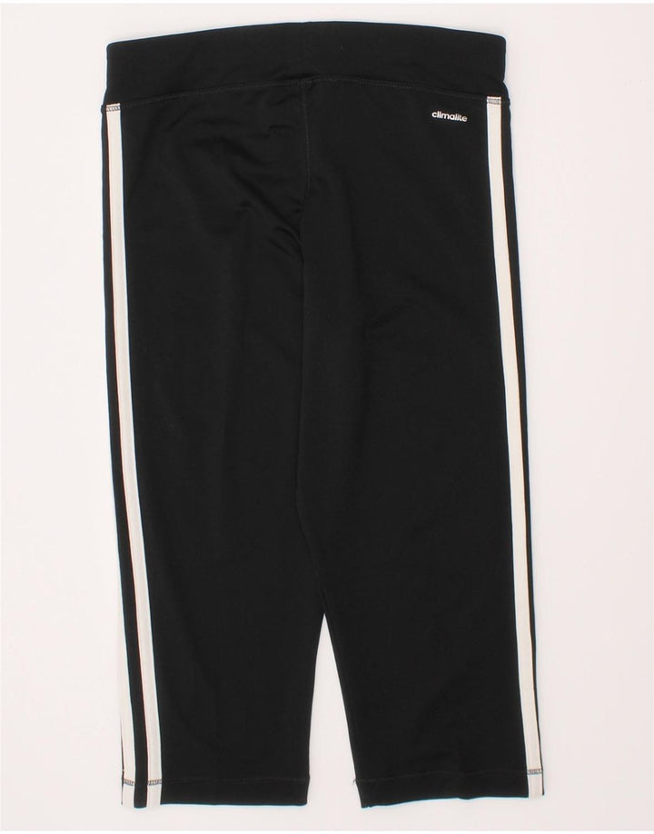 Legginsy ADIDAS Climalite dziewczęce 11-12 lat, czarny poliester