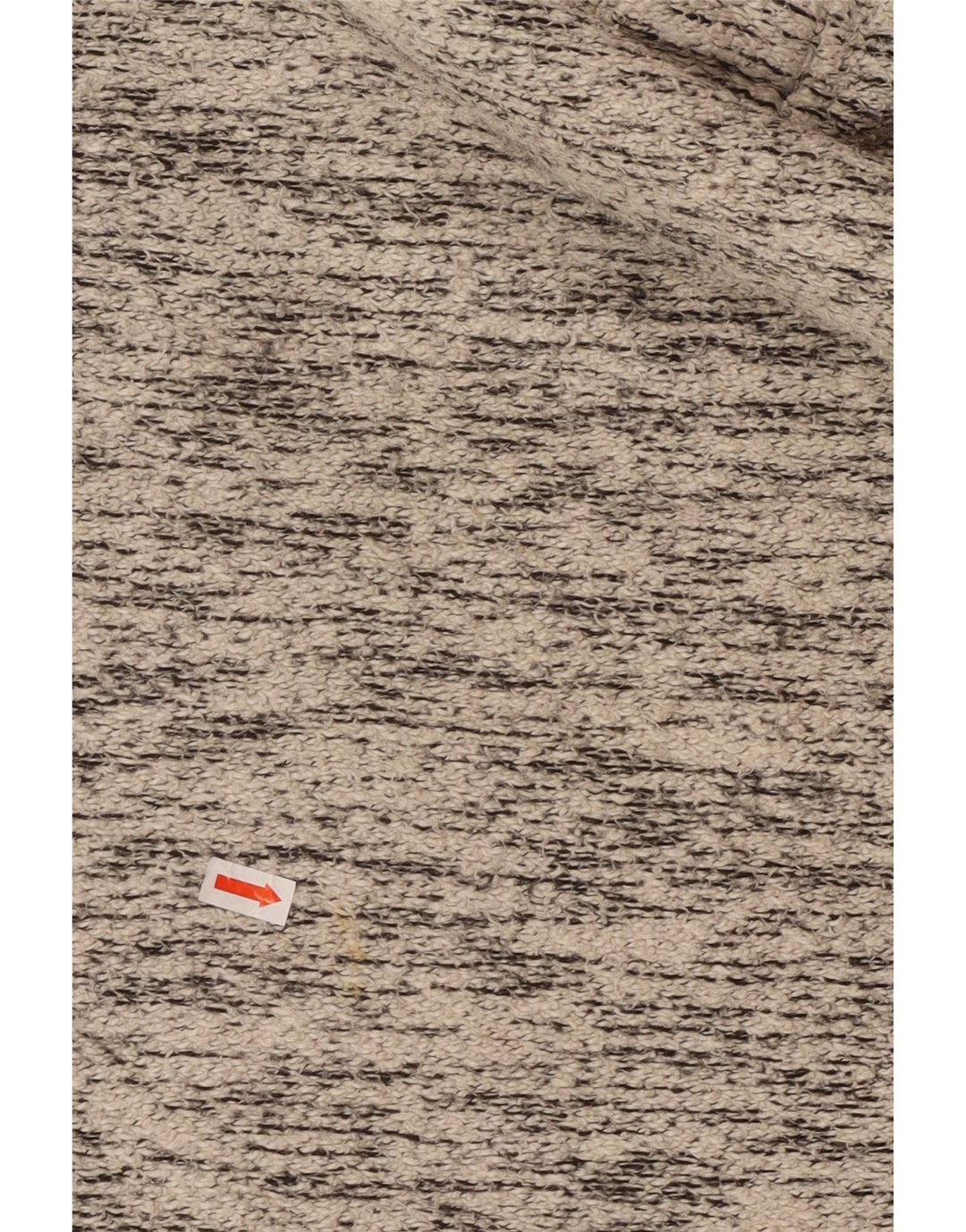 Męski sweter z kapturem WEIRD FISH, mały, szary, nakrapiany