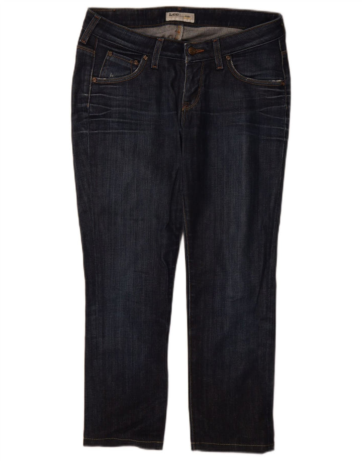 Damskie jeansy Lee Norma Slim W29 L26 Granatowe, bawełniane