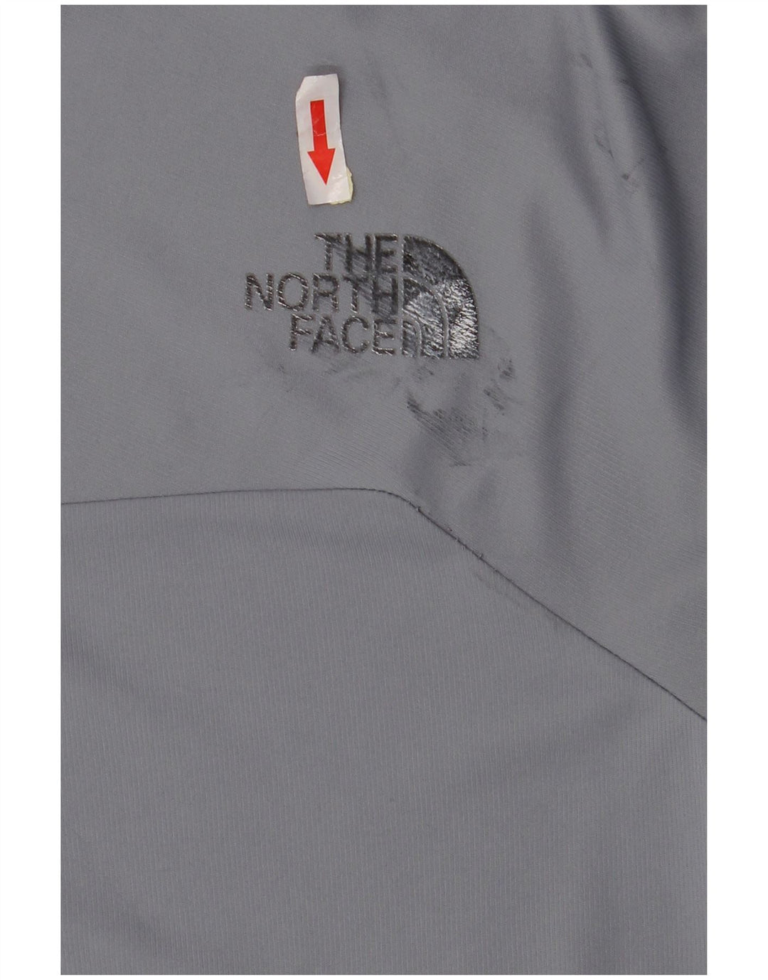 T-shirt męski The North Face, duży, szary, poliestrowy blok kolorów