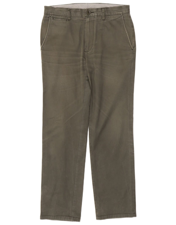 Męskie spodnie chino DOCKERS Slim Fit W32 L32 Khaki, bawełna