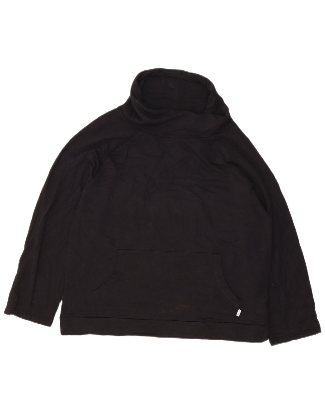 Damska bluza oversize Fat Face z wywijanym dekoltem UK 10, mała czarna