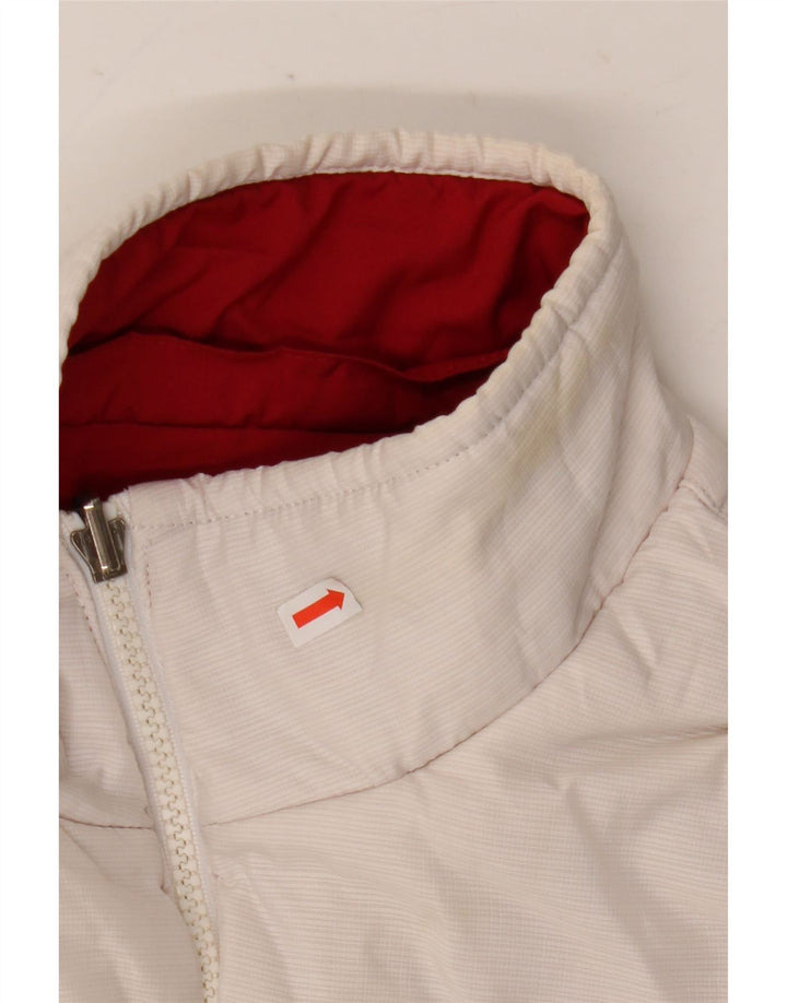 Damska dwustronna kurtka Nike UK 8/10, mała, czerwona, poliestrowa