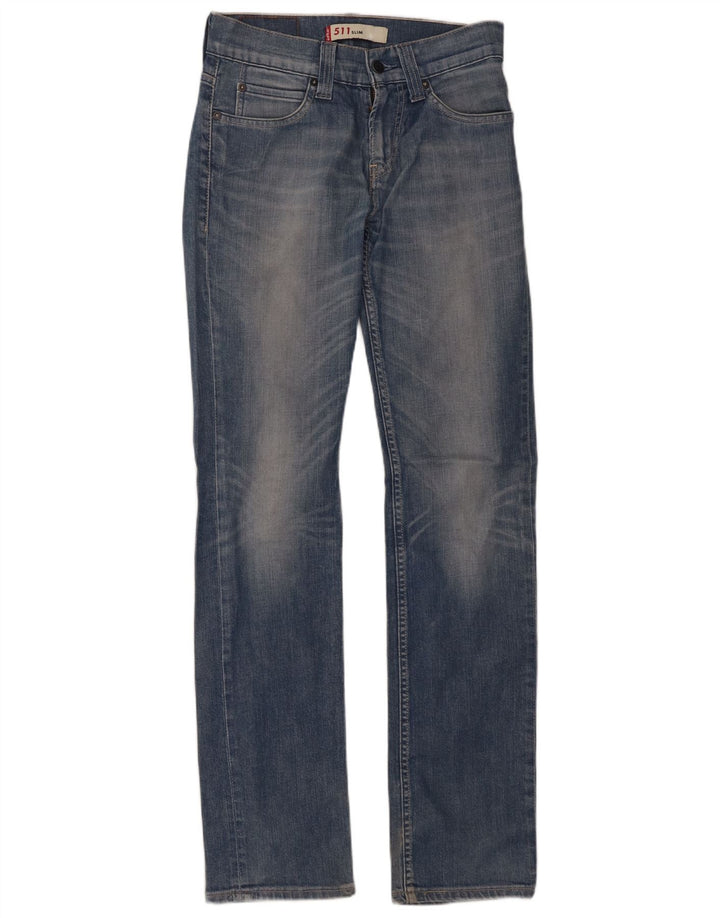 Męskie jeansy Levi's 511 Slim W30 L34 Niebieskie