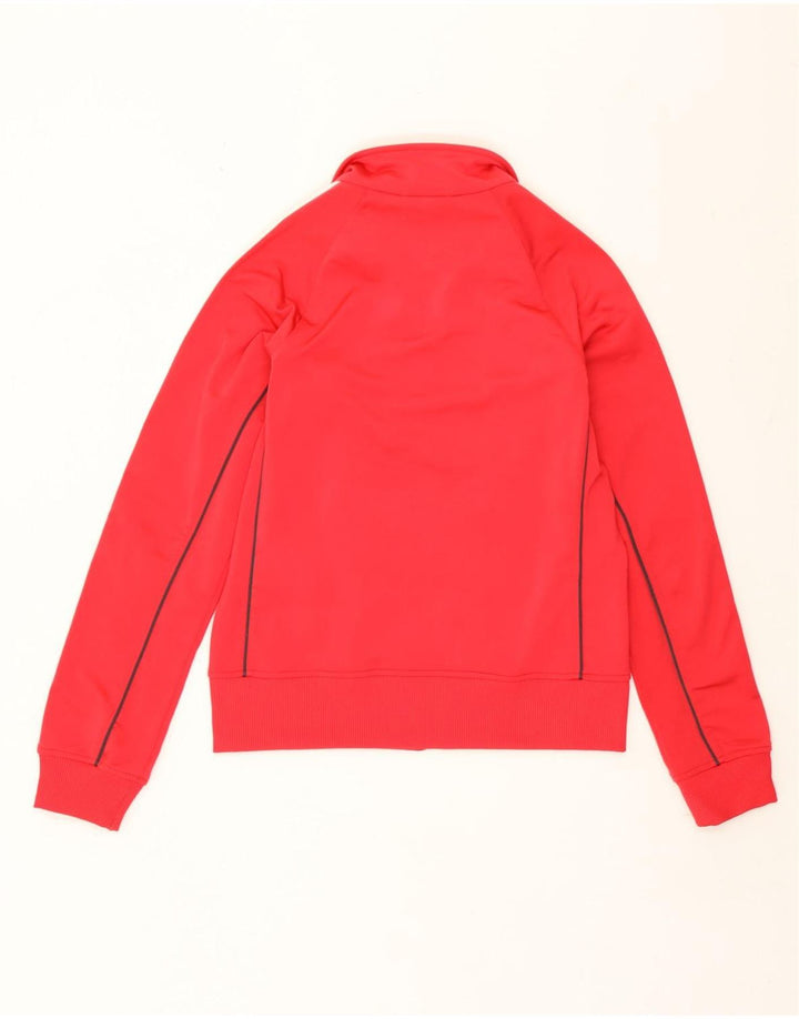 Damska bluza dresowa Adidas UK 14, średni czerwony poliester