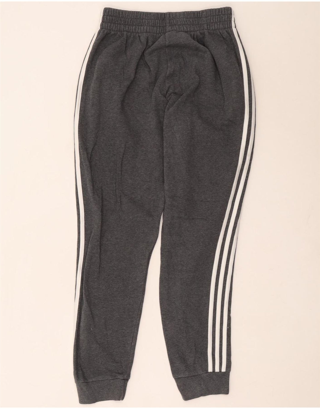 Adidas Męskie Spodnie Dresowe Joggery Małe Szare Bawełniane