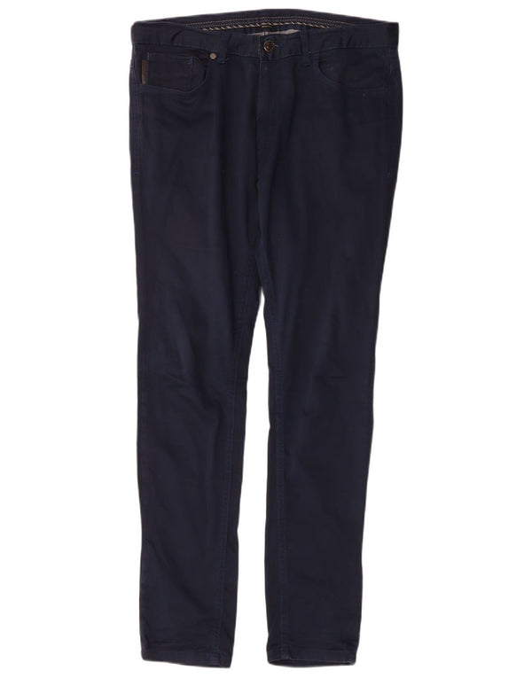 Spodnie męskie Zara Skinny Casual EU 42 Large W32 L30 Granatowe