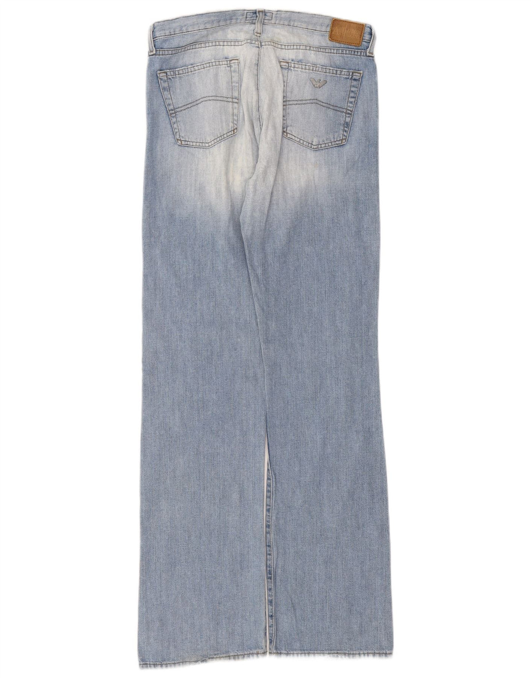Damskie jeansy Bootcut Armani W29 L32 Niebieskie bawełniane