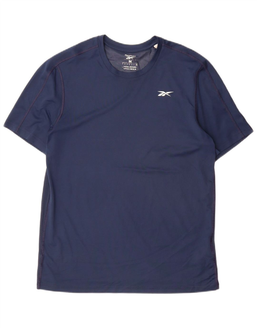 Męska koszulka Reebok Speedwick Top, średni granatowy poliester