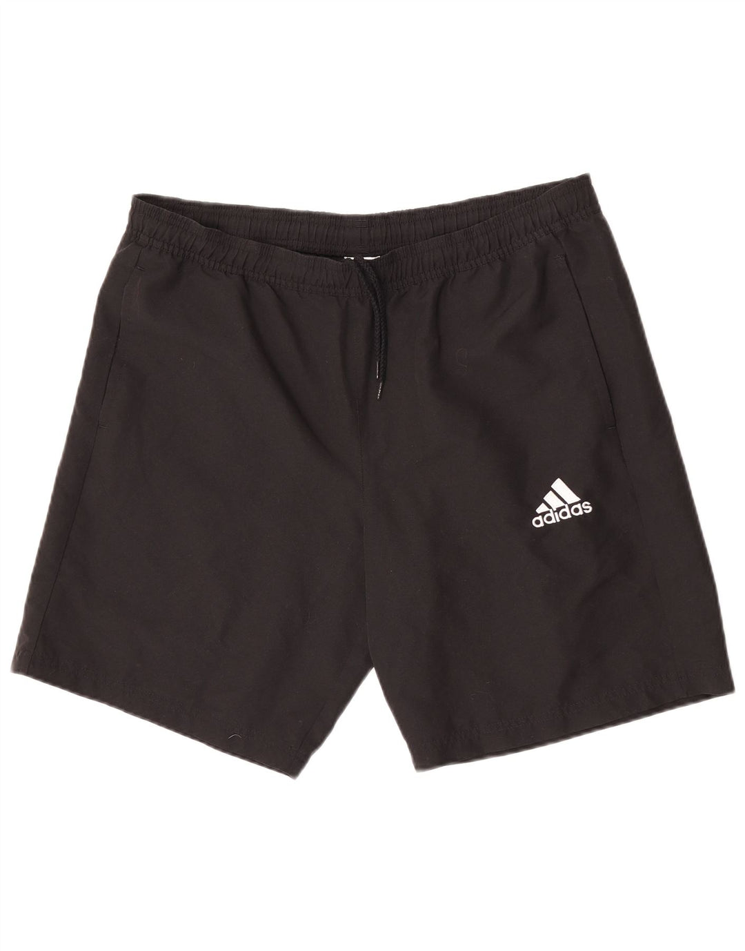 Męskie spodenki sportowe Adidas, duże, czarne, poliestrowe