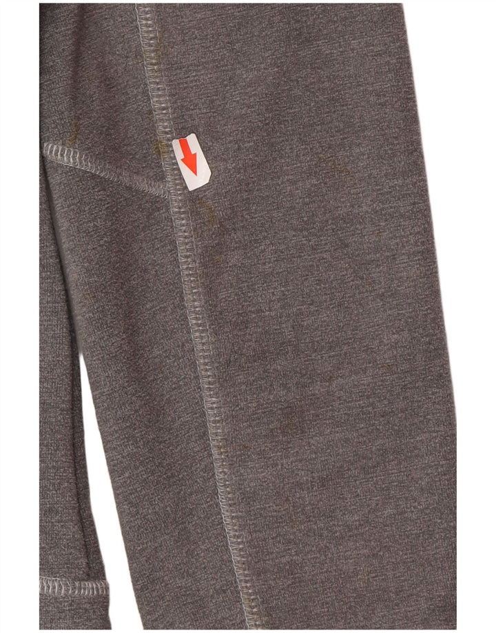 Damski sweter z kapturem i zamkiem Jack Wolfskin UK 14/16, duży, szary poliester