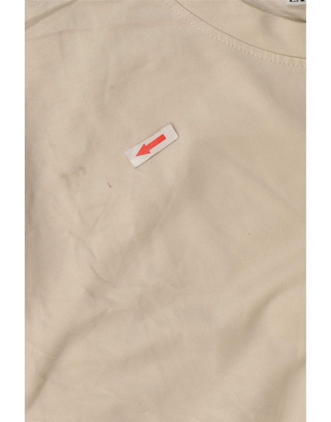 Damska bluza oversize Zara z grafiką UK 14, średnia, biała, w kwiaty