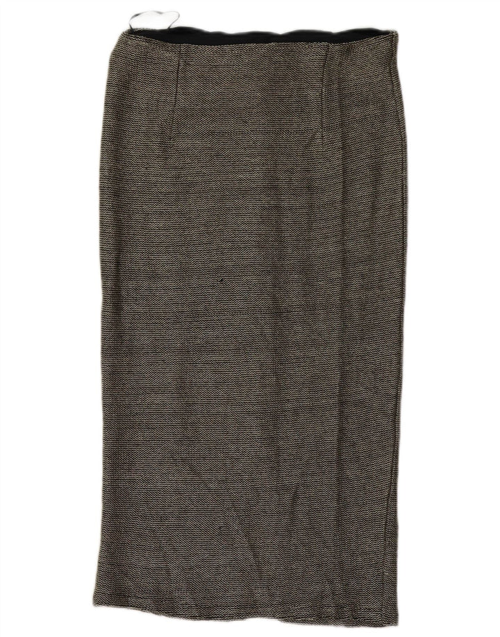 Damska spódnica midi Topshop UK 12 Medium W32 Czarny poliester