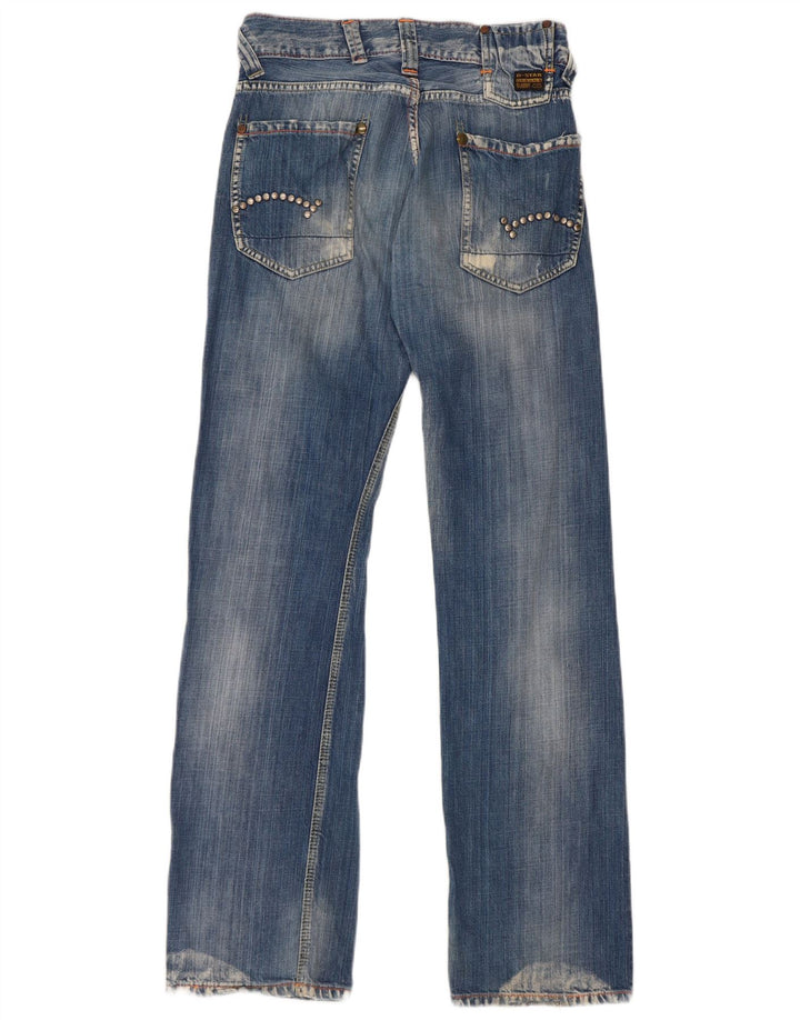 Damskie jeansy Bootcut G-Star W28 L34 Niebieska bawełna