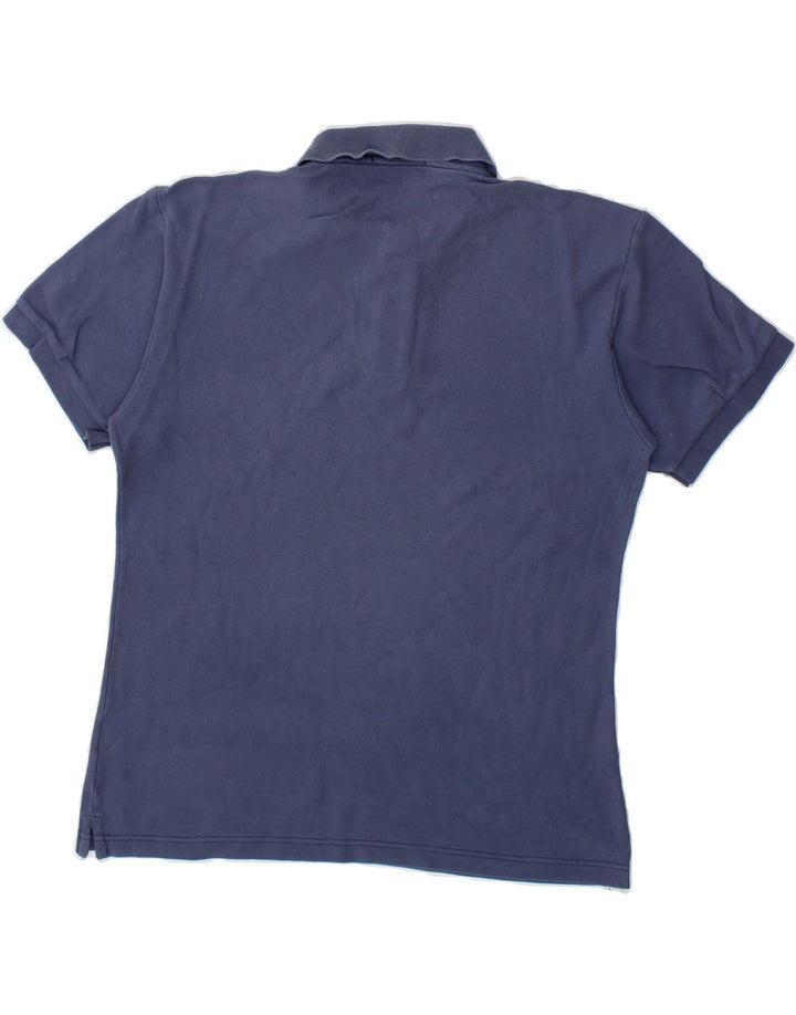 FILA Mens Polo Shirt Small Blue Cotton Vintage Fila and Second-Hand Fila from Messina Hembry 