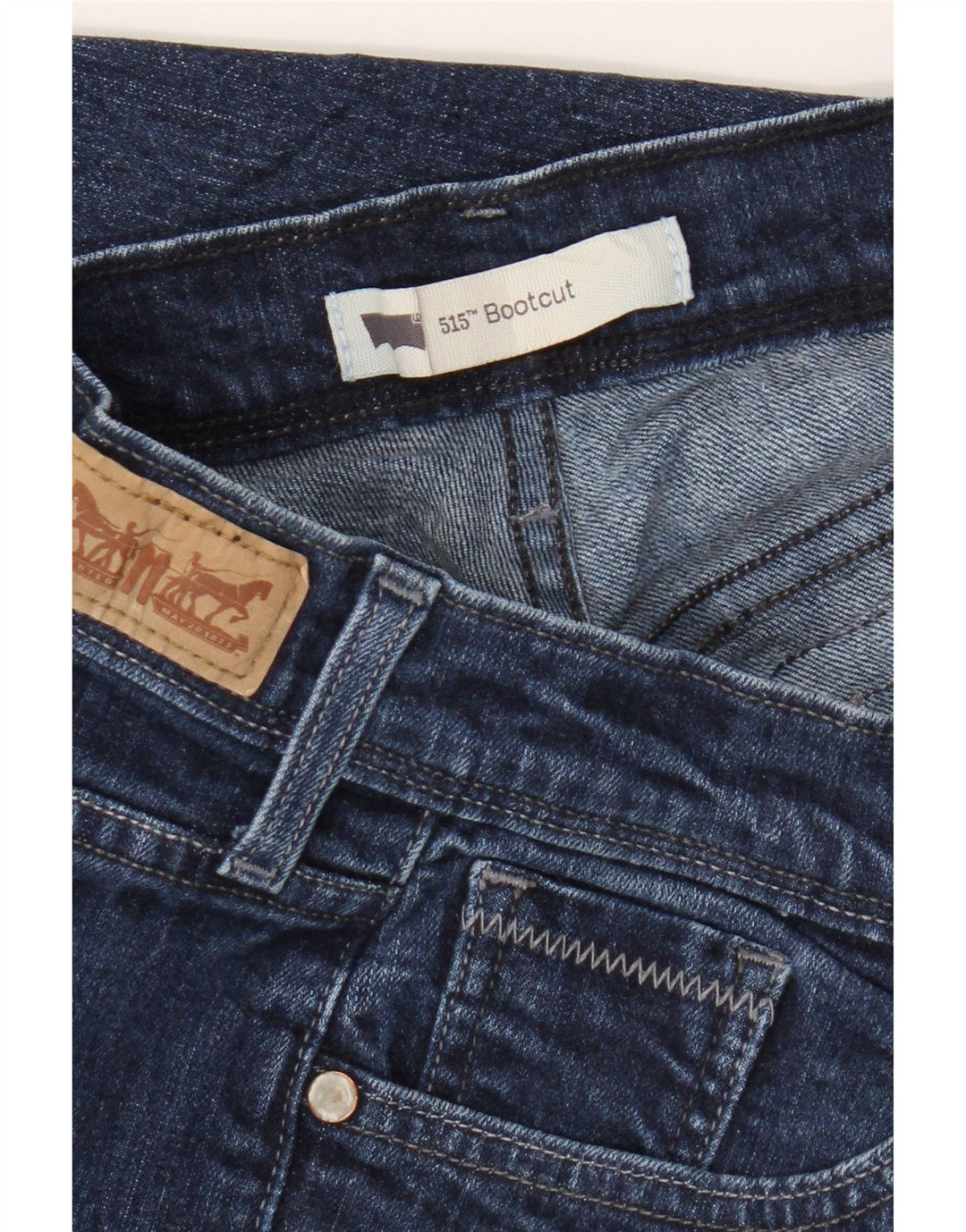 Damskie jeansy Levi's 515 Bootcut W30 L31 Niebieskie
